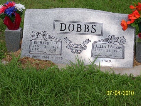 Richard Lee Luella LaVaughn Frey Dobbs