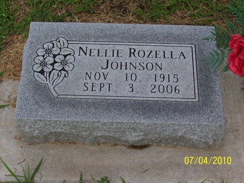 Nellie Rozella Johnson