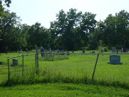 Cane Creek Cemetery view 2