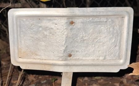 funeral home marker