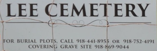 lee cemetery info