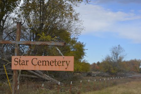 Star Cemetery Sign