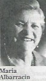 Maria Del Rosario Albarracin