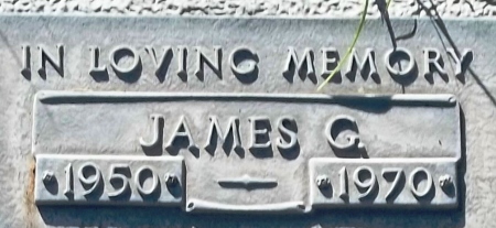 James Gilbert Dalton gravestone