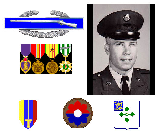 John's medals, insignia & photo