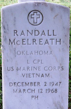 Randall Lee McElreath gravestone