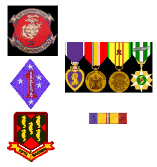 Russell's medals and insignia