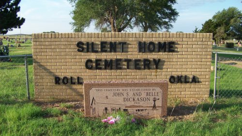 Silent Home Cemetery Gate