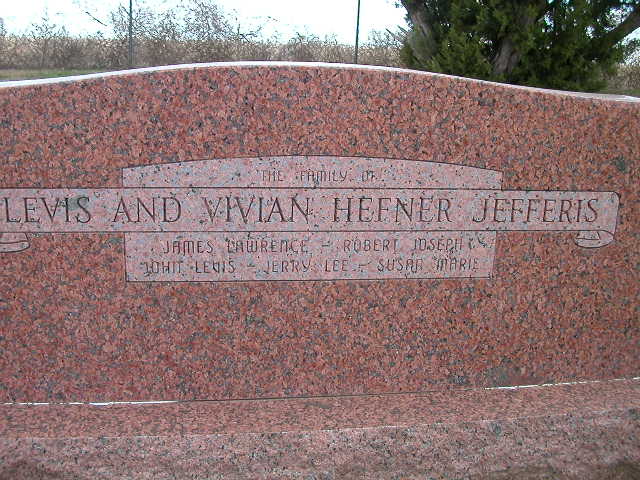back of headstone