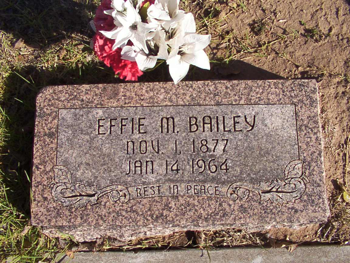 Effie May Daniels Bailey