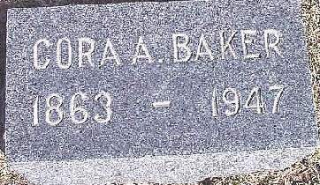 Cora Adelle Maxwell Baker