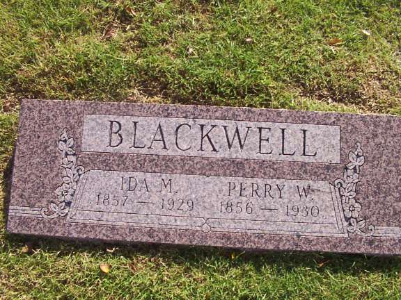 Perry Walker Margaret Ida Blackwell