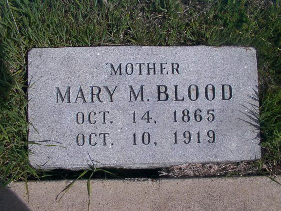 Mary Martha Smith Blood