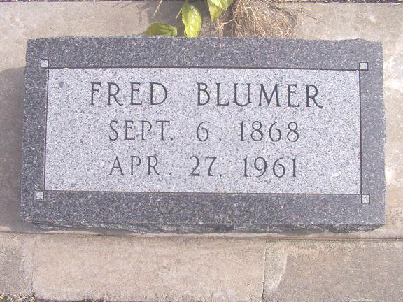 Fred Blumer