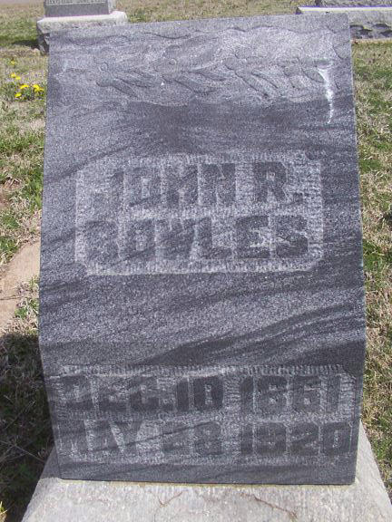John R Bowles