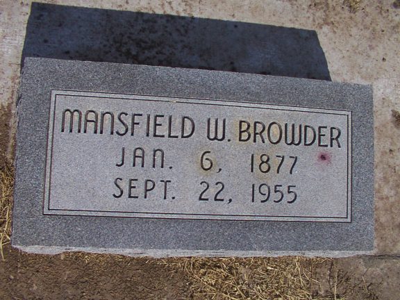 Mansfield Walte Browder