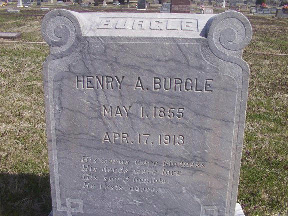 Henry A Burgle
