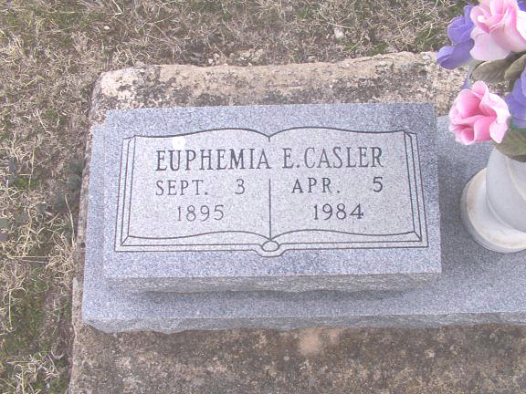 George Henry Euphema Elizabeth Johnson Casler