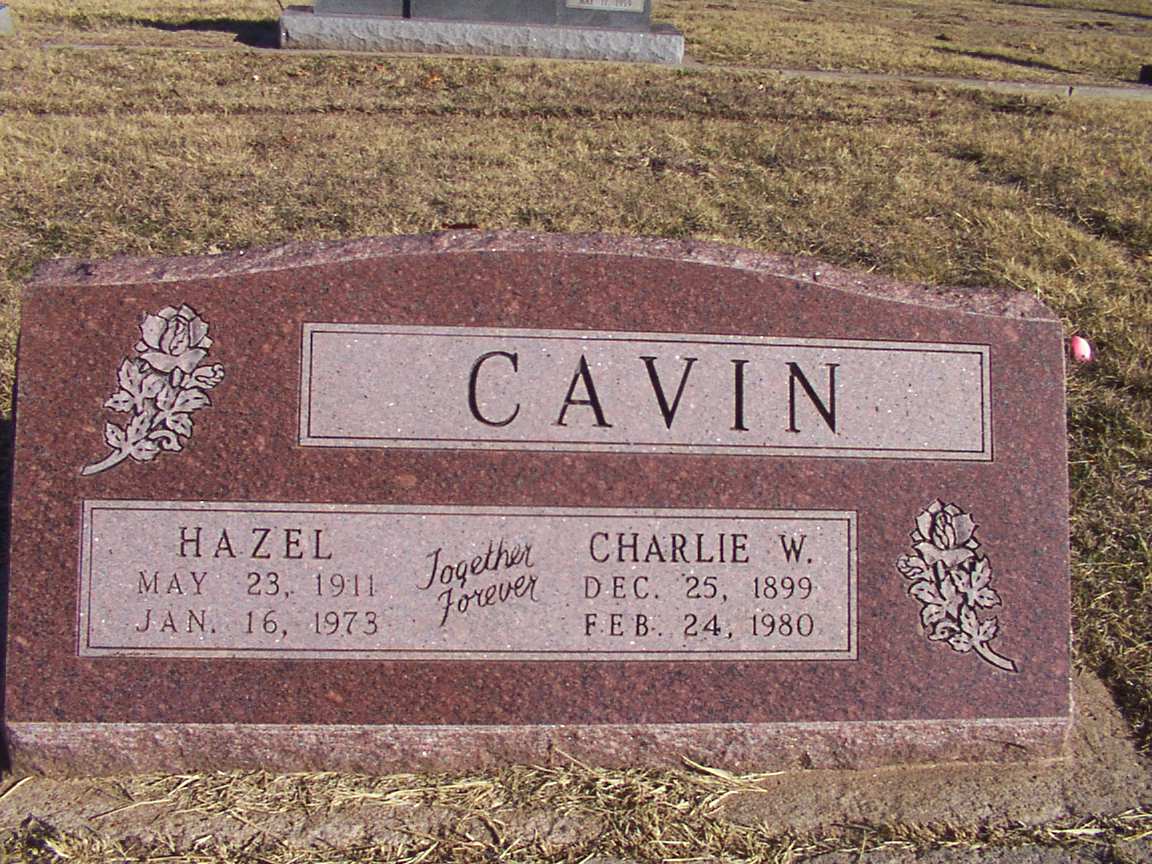Charlie William Hazel Miller Cavin