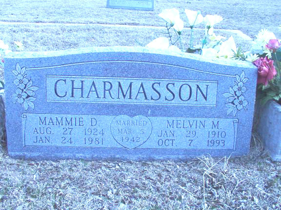 Melvin M Mammie Dee Buford Charmasson