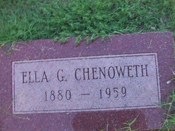 John Ella G Shea Chenoweth