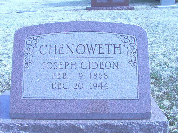 Joseph Gideon Chenoweth