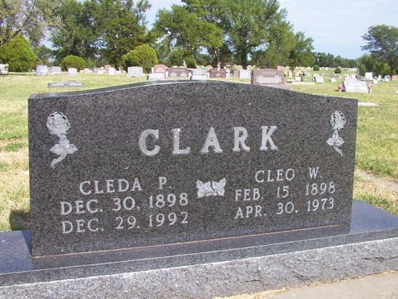 Cleo William Cleda Pearl Kirkwood Clark