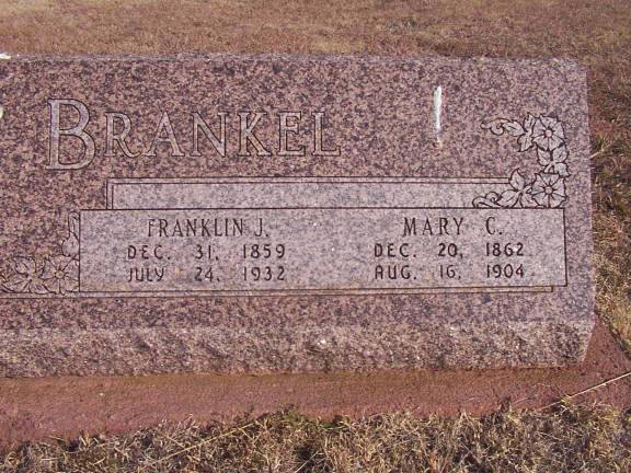 Franklin J Mary C Brankel