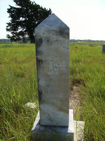 Richmond Cemetery headstone photo